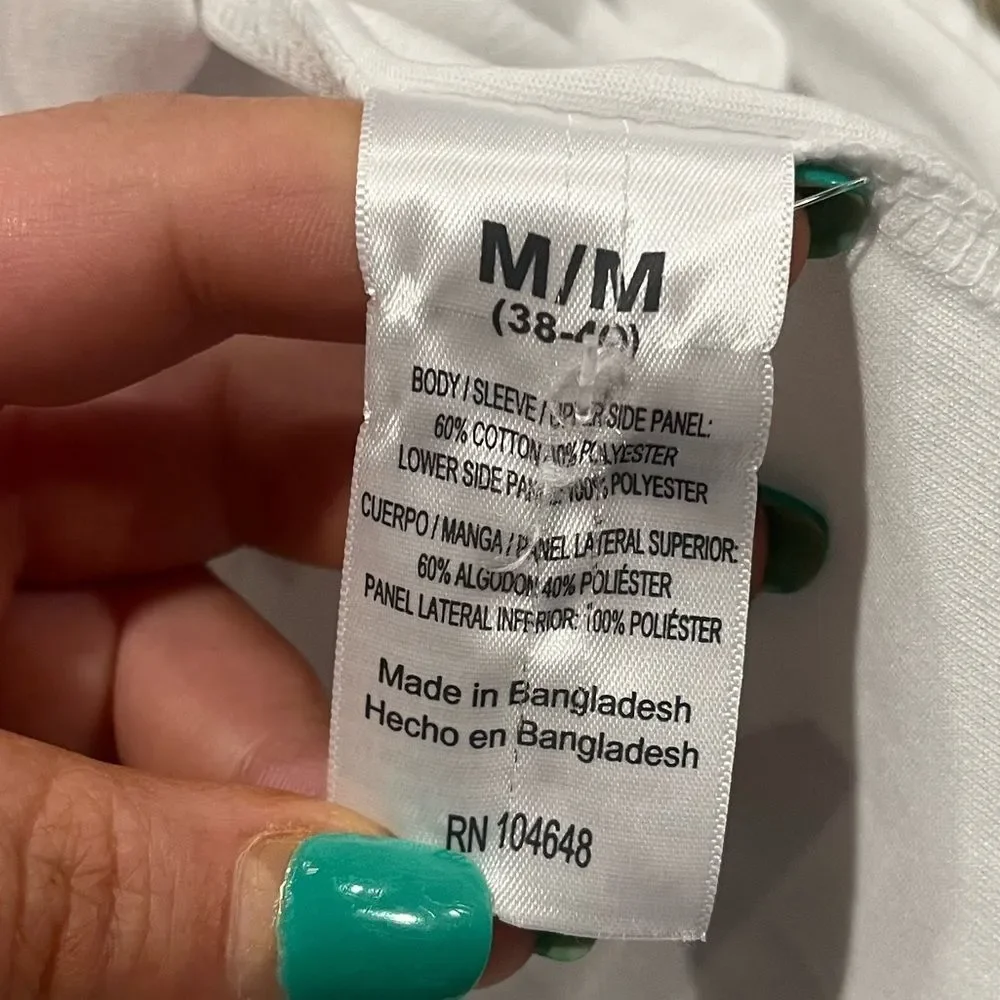 Russell Athletic Mens T-Shirt Indiana Hoosiers Short Sleeve White Red Size M - Picture 4 of 6